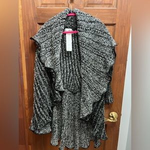 Joseph Ribkoff cardigan sweater, slightly worn, size large